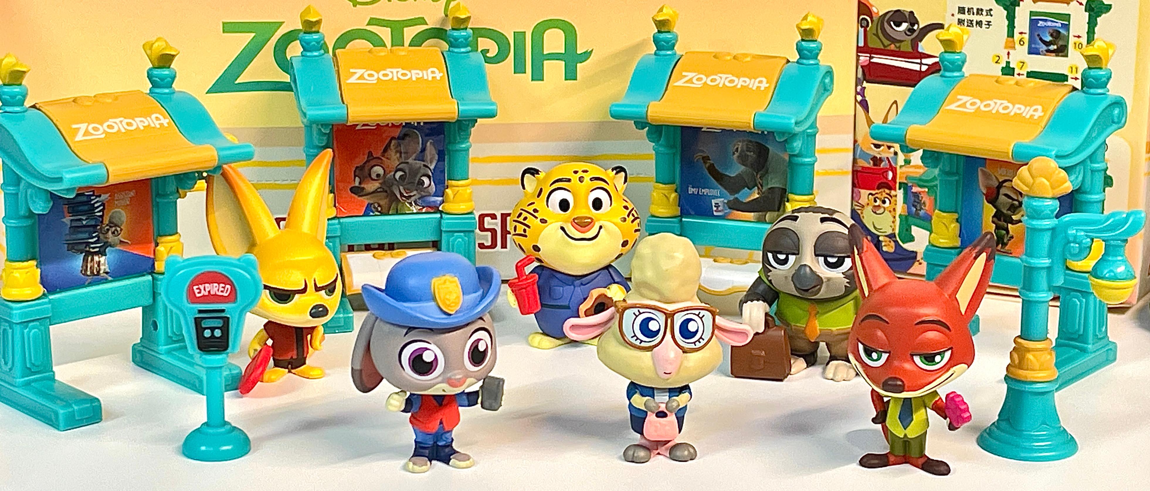 疯狂动物城公交站系列