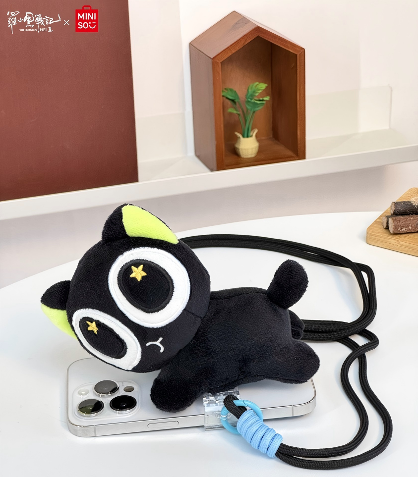 毛绒手机背夹